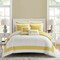 Chic Home NYandC Home Dibson 7 or 9 Piece Comforter Set Striped Hotel Collection